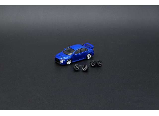 BM Creations 1/64 Mitsubishi Lancer Evolution Evo X Blue