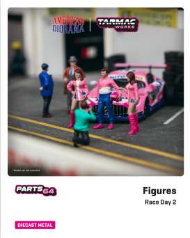 Tarmac/American Diorama 1/64 Figurine Race Day 2