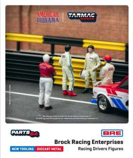 Tarmac/American Diorama 1/64 Figurine Race Drivers BRE 1