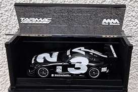 Tarmac Works 1/64 2018  2018 Mercedes AMG GT3 #3 With Container & Figure Black