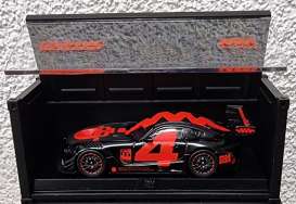 Tarmac Works 1/64 2018  2018 Mercedes AMG GT3 #4 With Container & Figure Red