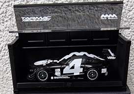 Tarmac Works 1/64 2018  2018 Mercedes AMG GT3 #4 With Container & Figure Black
