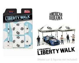American Diorama 1/64 Liberty Walk Canopy Set Limited Edition