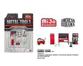 American Diorama 1/64 Metal Tools Garage Set 3 Limited Edition