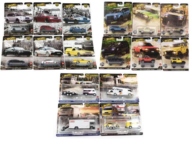 Premium Hot Wheels 1/64 Car Culture Full Set 2/4 2025
