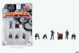 American Diorama 1/64 Figurines Mechanics 5 Limited Edition