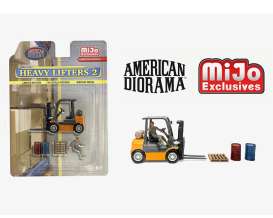 American Diorama 1/64 Forklift Set & Figurines Set 2 Limited Edition