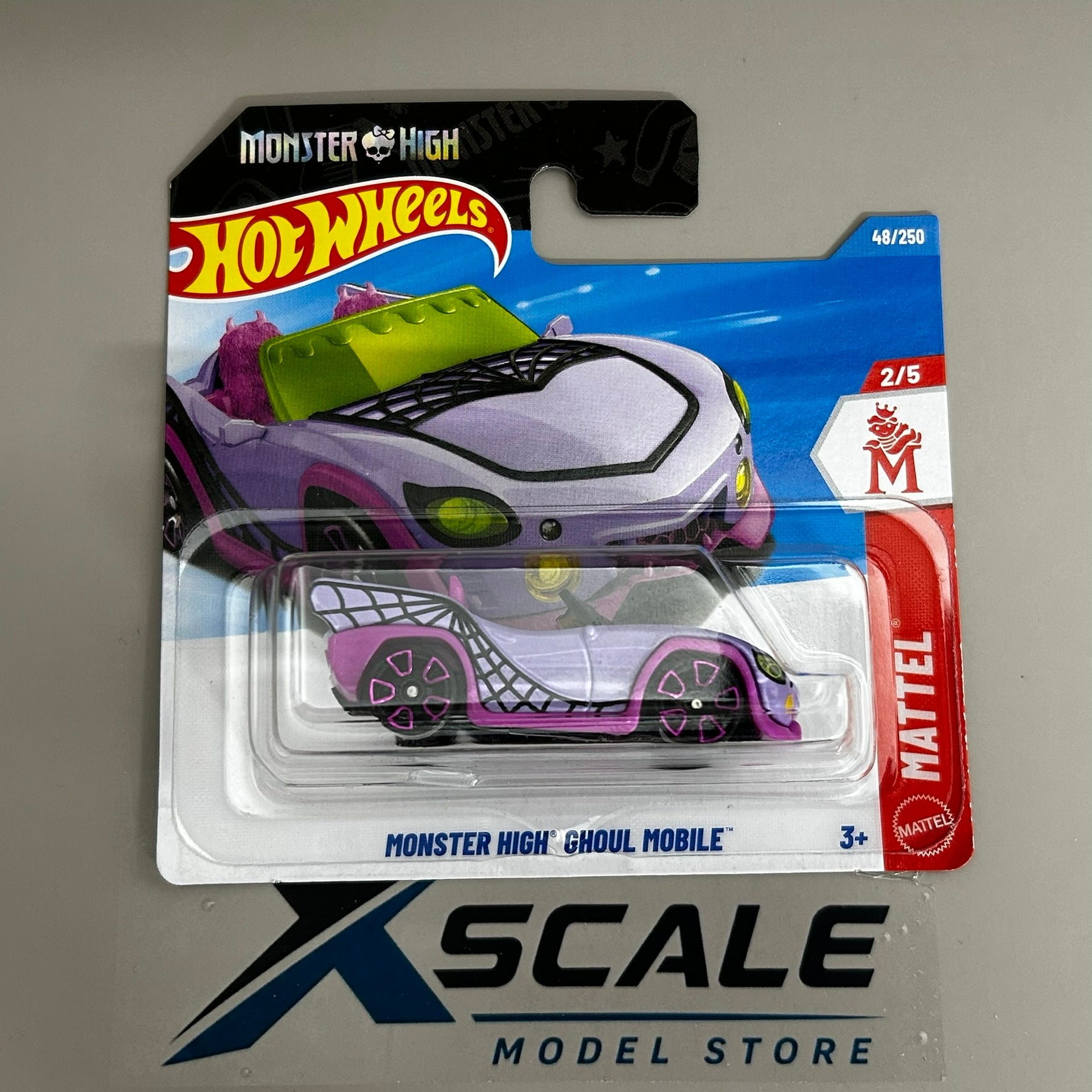 Hot Wheels 2026 C 1/64 Mattel Monster High Ghoul Mobile