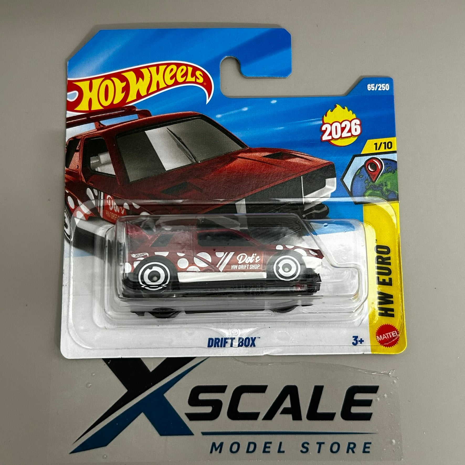 Hot Wheels 2026 C 1/64 Euro Drift Box