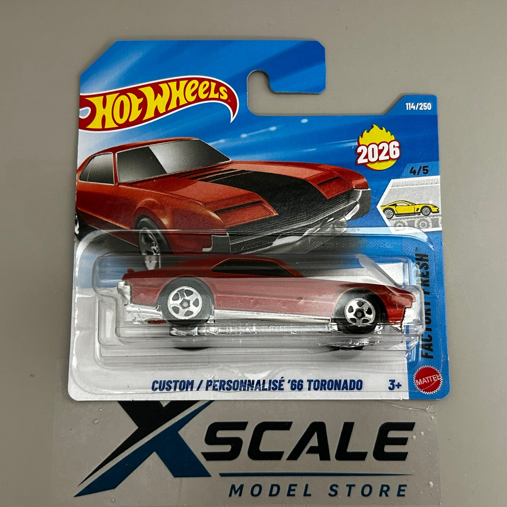 Hot Wheels 2026 E 1/64 GM Custom 66 Toronado