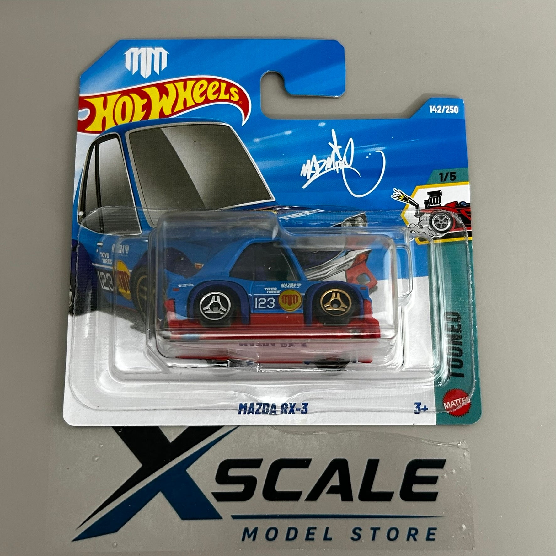 Hot Wheels 2026 E 1/64 Mazda RX3 Tooned
