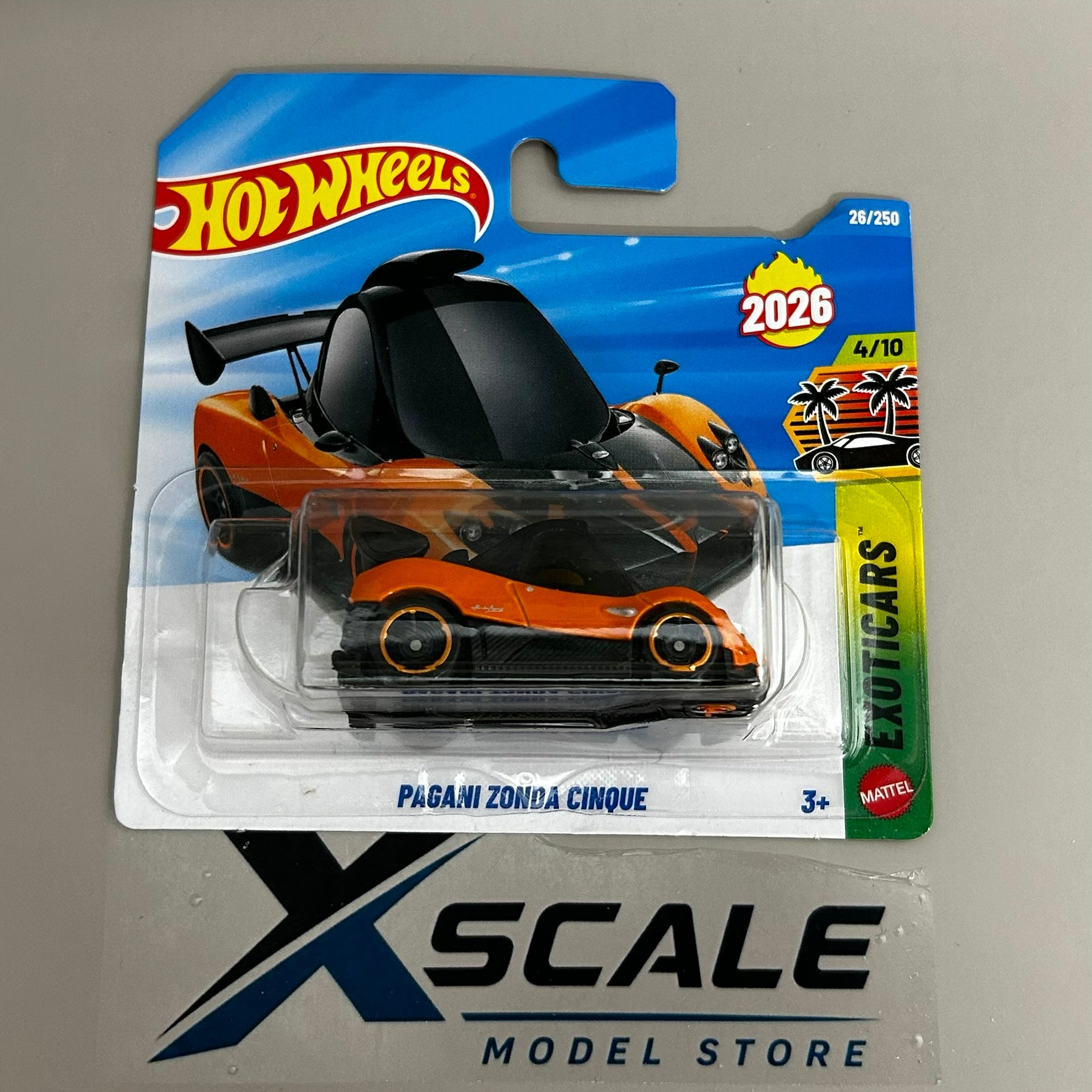 Hot Wheels 2026 G 1/64 Pagani Zonda Cinque Tooned
