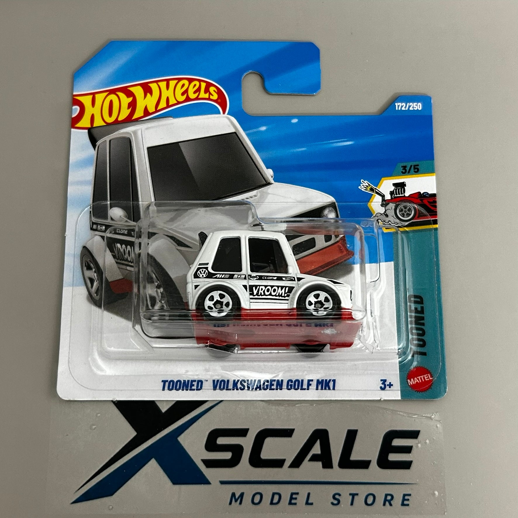Hot Wheels 2026 H 1/64 Volkswagen Golf MK1 Tooned
