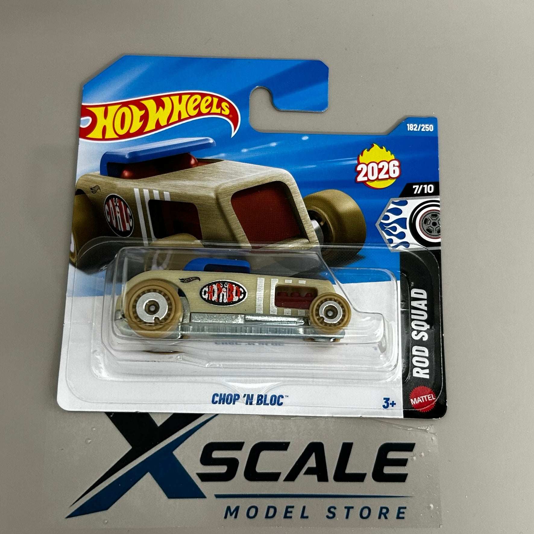 Hot Wheels 2026 J 1/64 Rod Squad Chop N Bloc