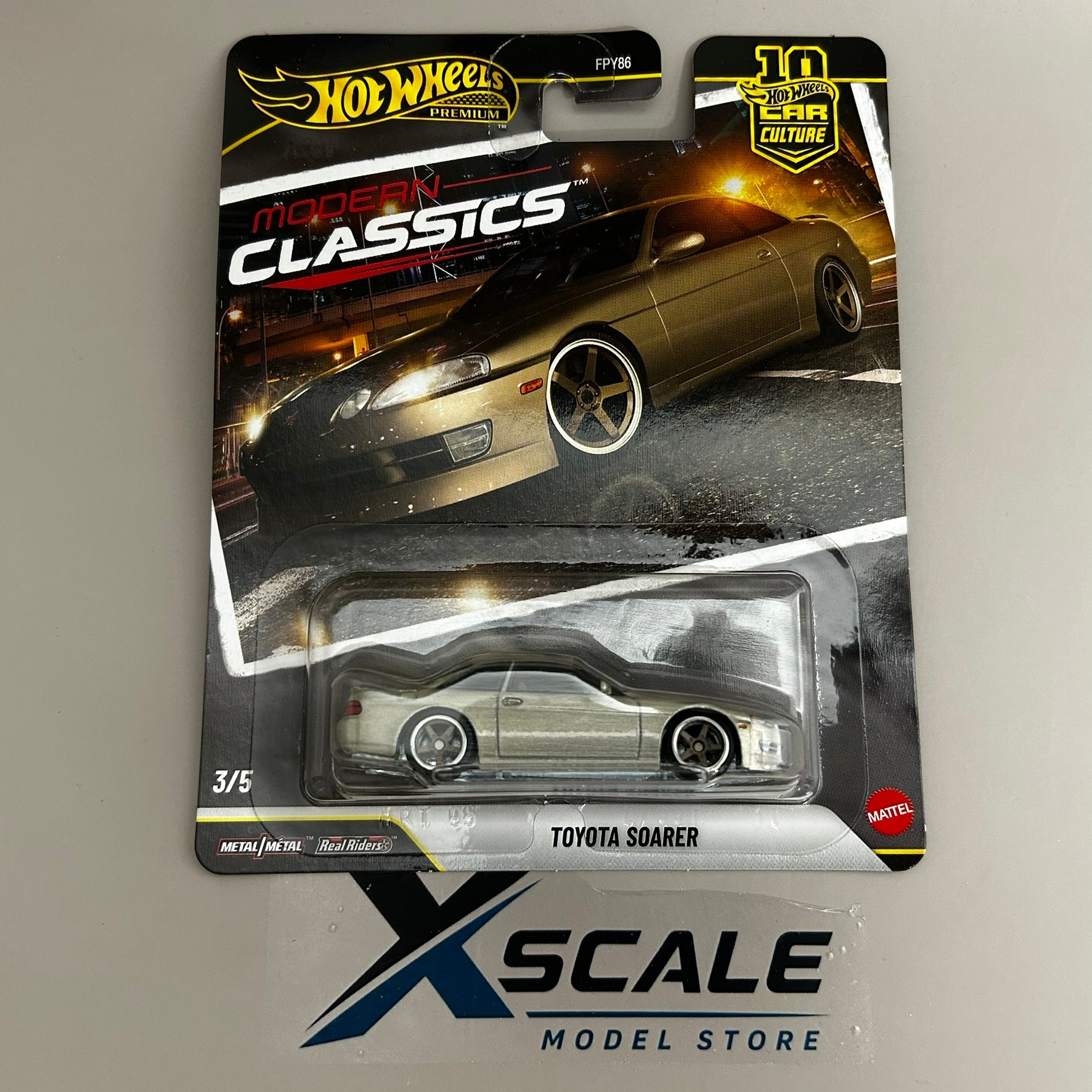 Premium Hot Wheels 1/64 Car Culture Modern Classics Toyota Soarer
