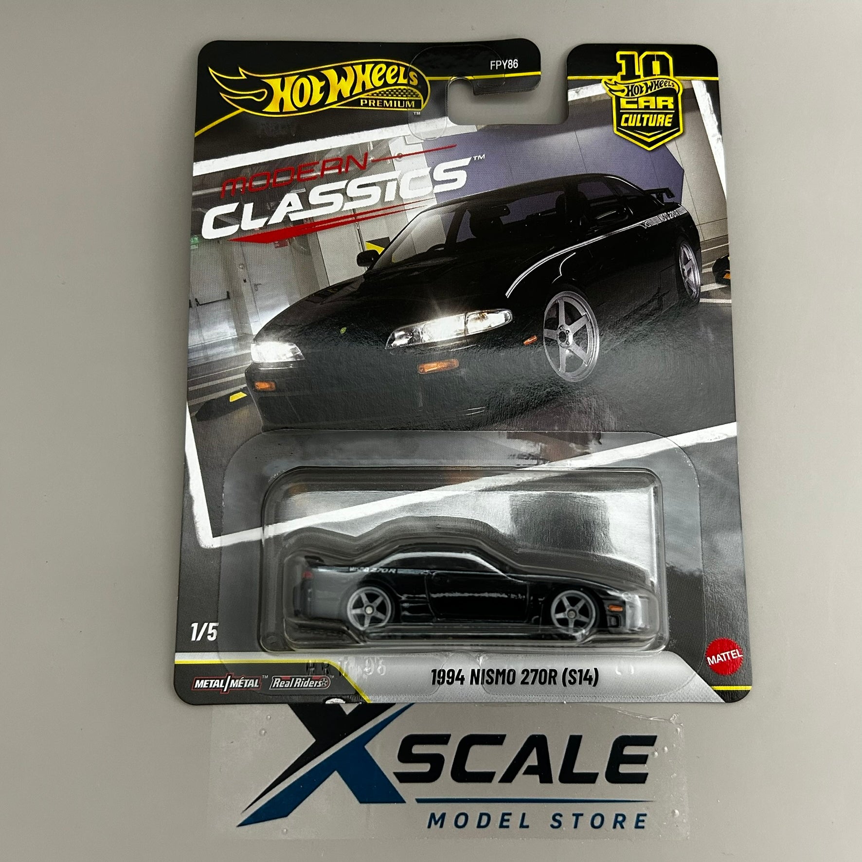 Premium Hot Wheels 1/64 Car Culture Modern Classics Nissan Nismo 270R 1994 S14