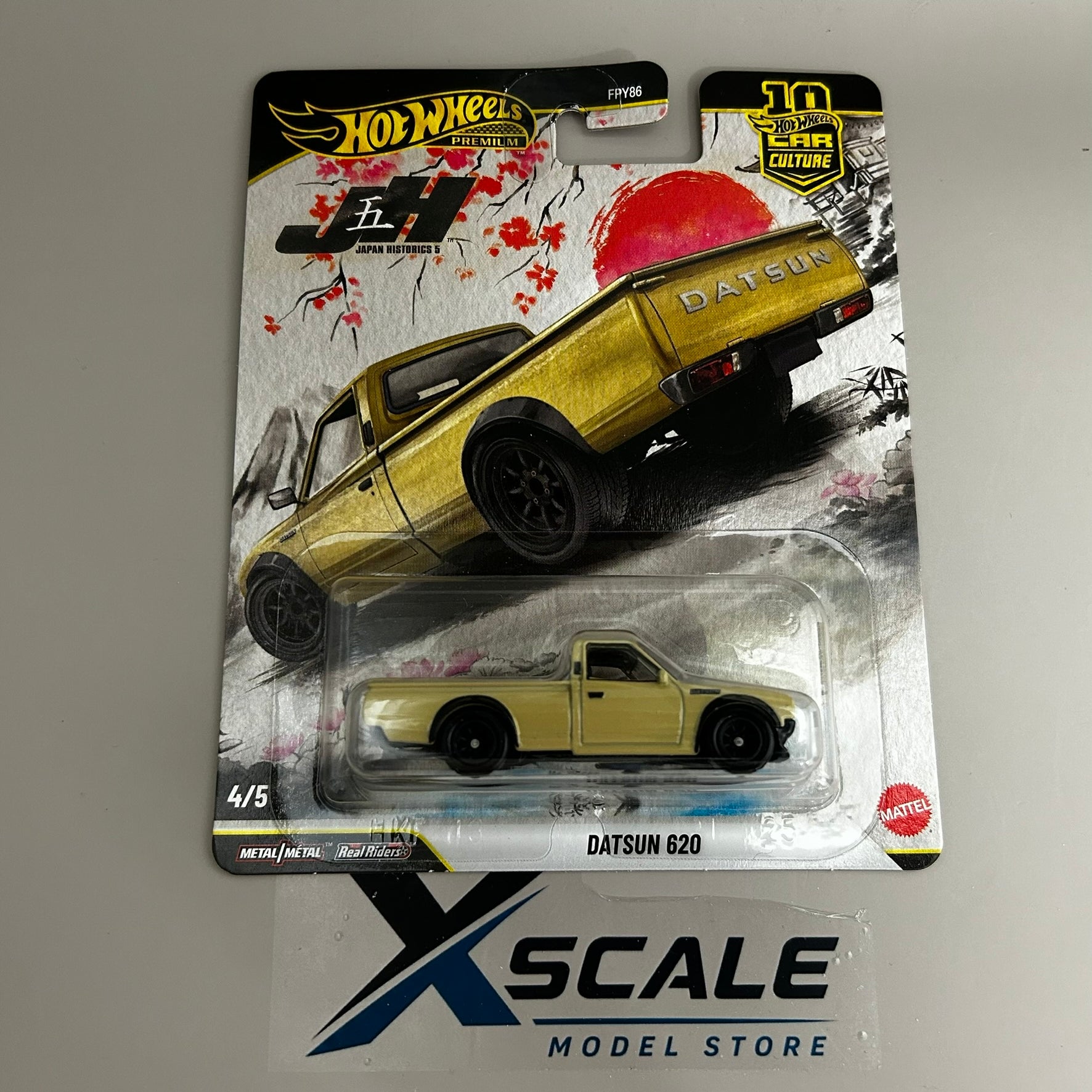 Premium Hot Wheels 1/64 Car Culture Japan Historics Datsun 620