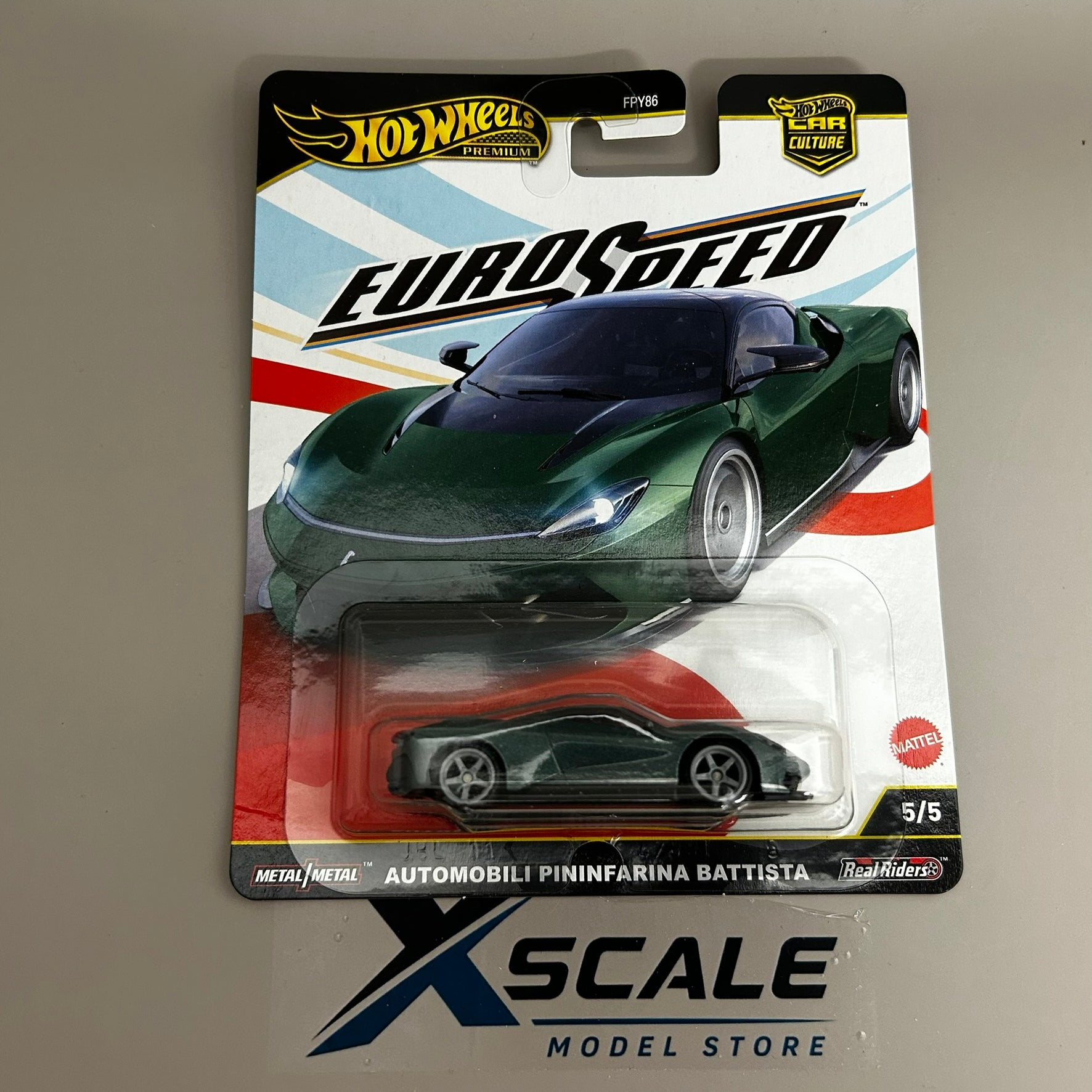 Premium Hot Wheels 1/64 Car Culture Euro Speed Automobili Pininfarina Battista