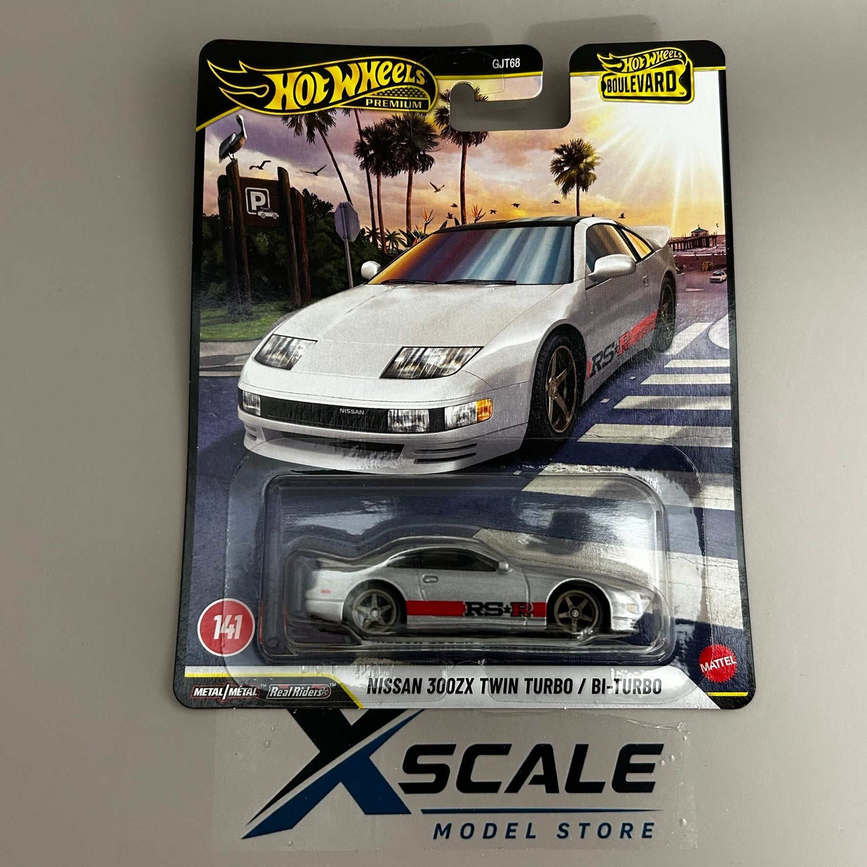 Premium Hot Wheels 1/64 Boulevard Nissan 300zx Twin Turbo