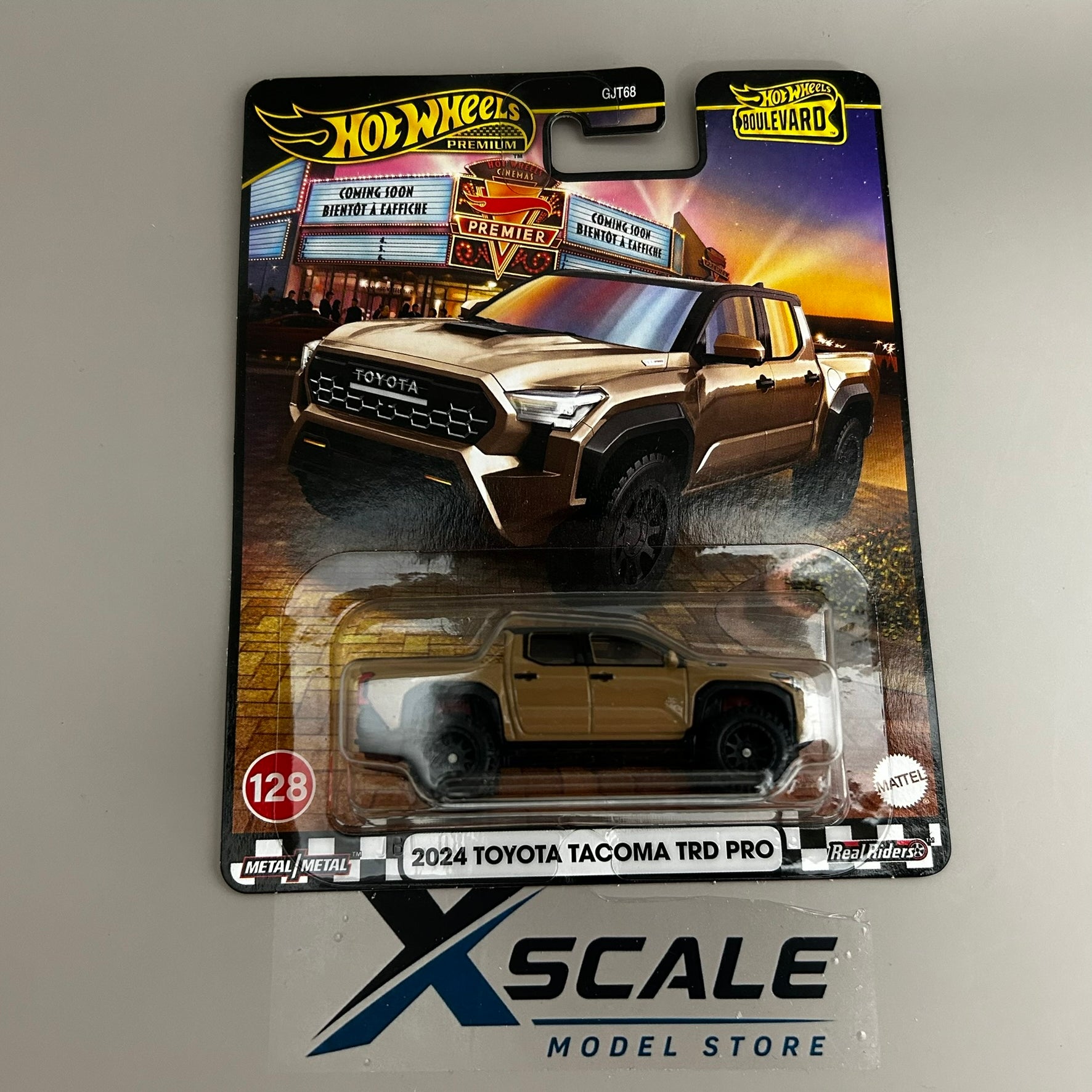 Premium Hot Wheels 1/64 Boulevard Toyota Tacoma TRD 2024
