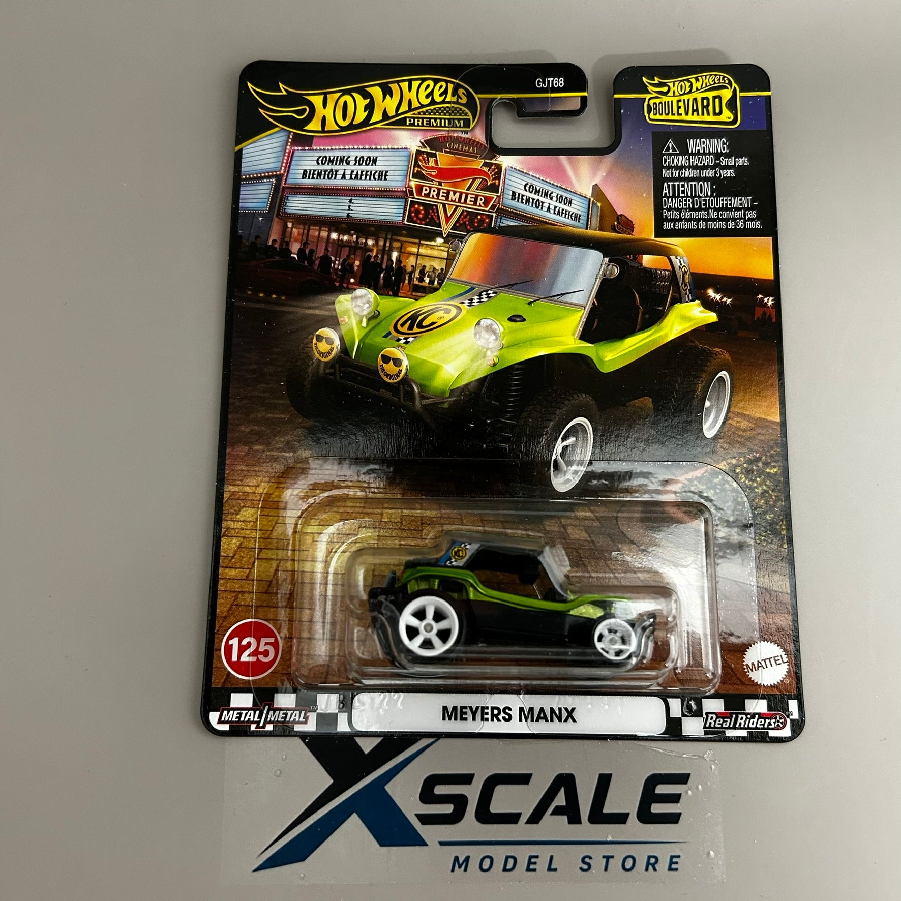 Premium Hot Wheels 1/64 Boulevard Meyers Manx