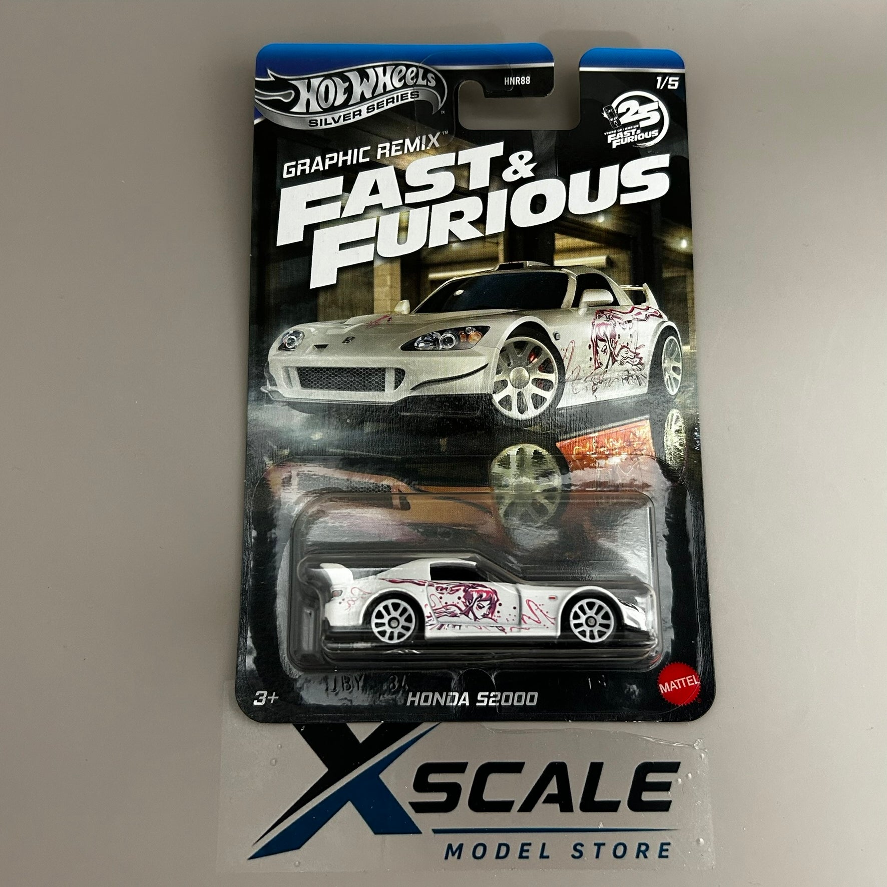 Fast & Furious Hot Wheels 1/64 Honda S2000