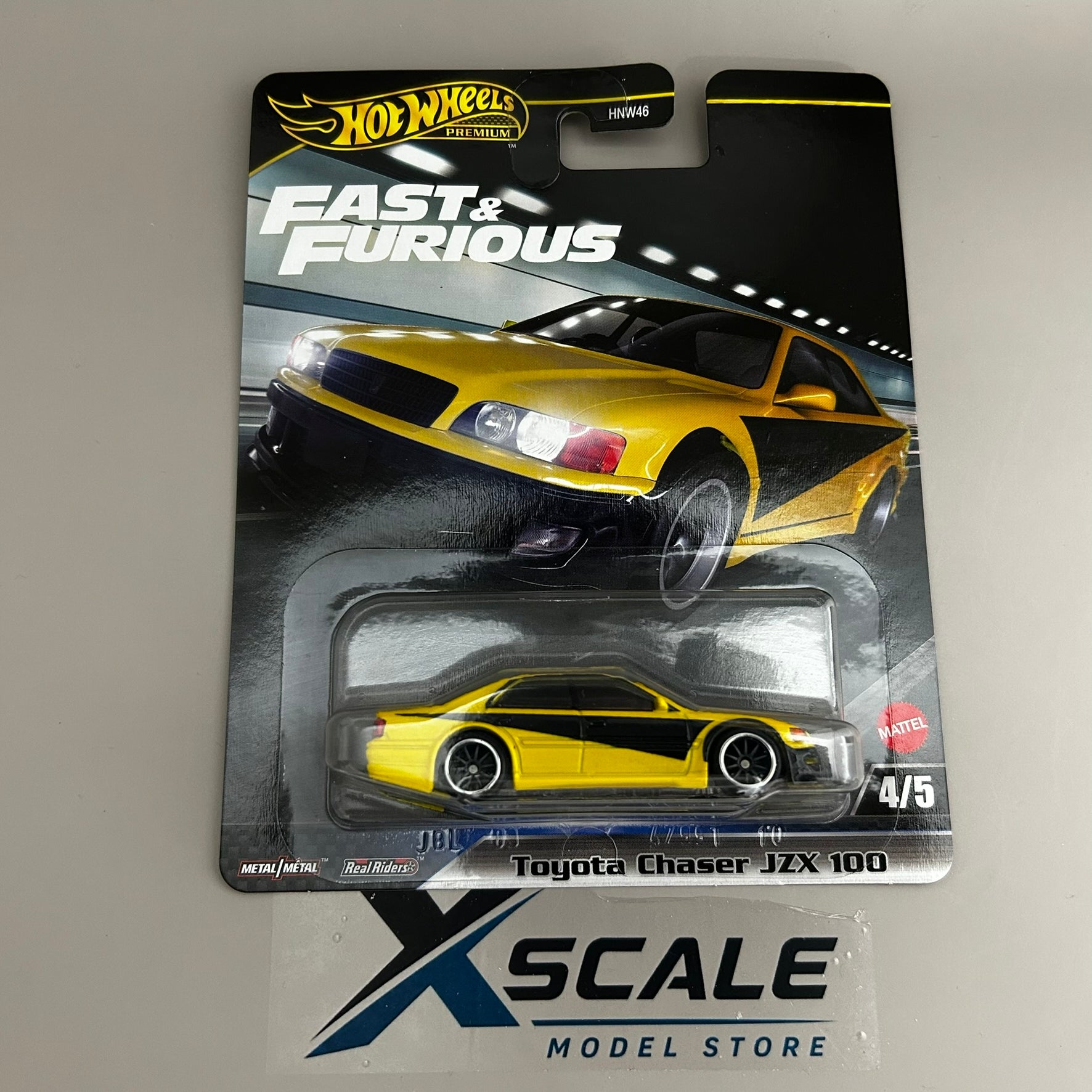 Premium Fast & Furious Hot Wheels 1/64 Toyota Chaser JZX 100