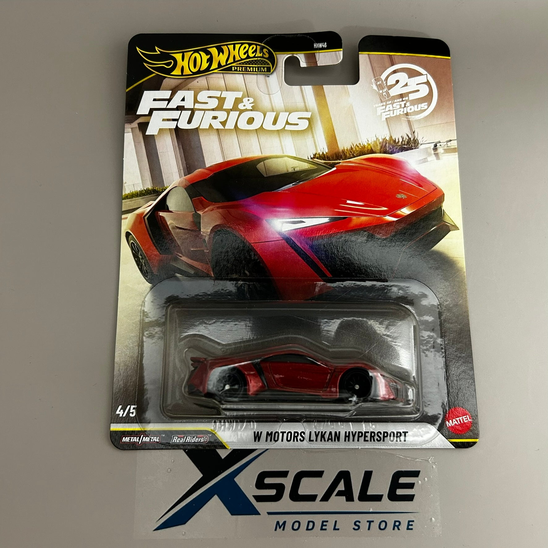 Premium Fast & Furious Hot Wheels 1/64 W Motors Lykan Hypersport