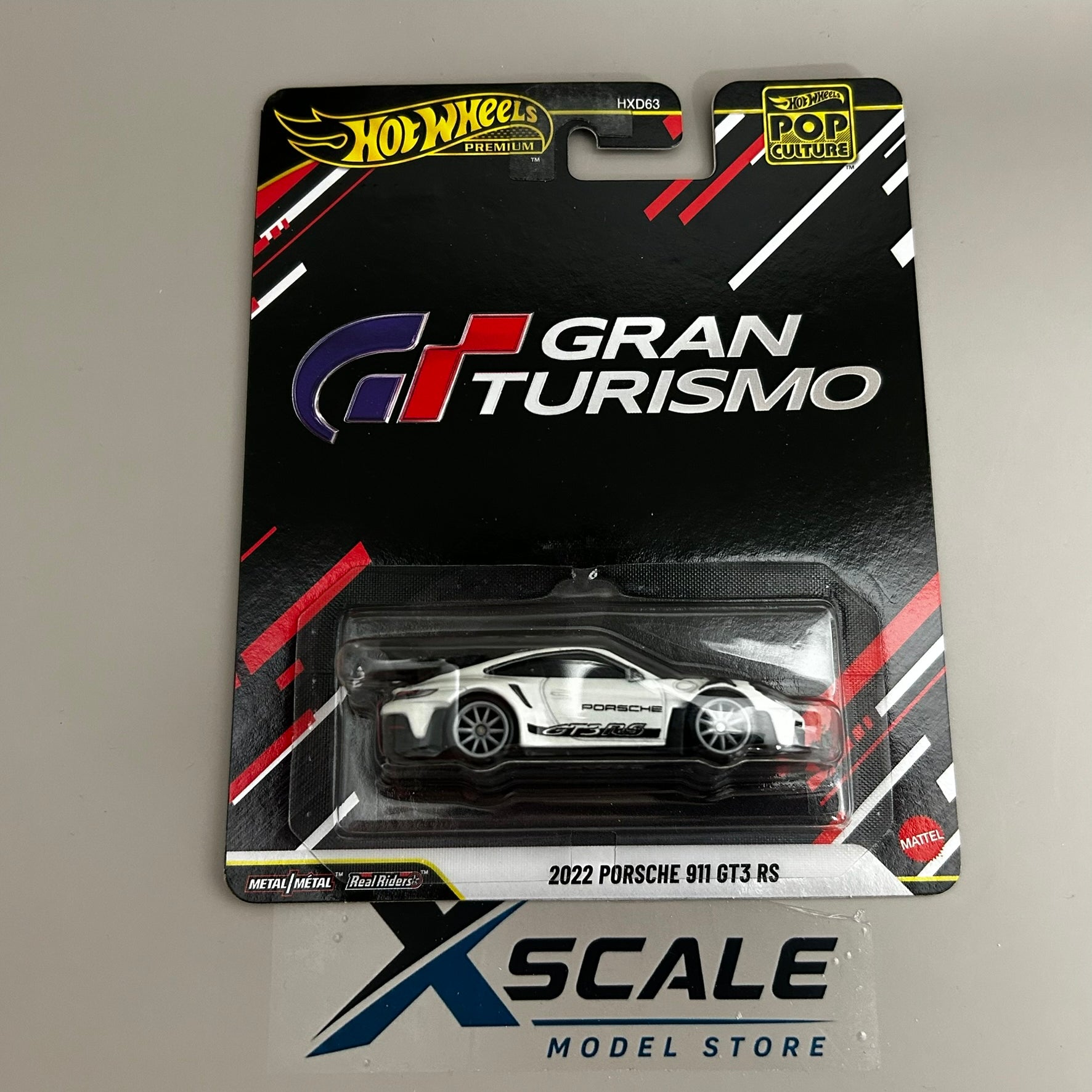 Premium Hot Wheels Pop Culture 1/64 Porsche 2022 911 GT3 RS Gran Turismo