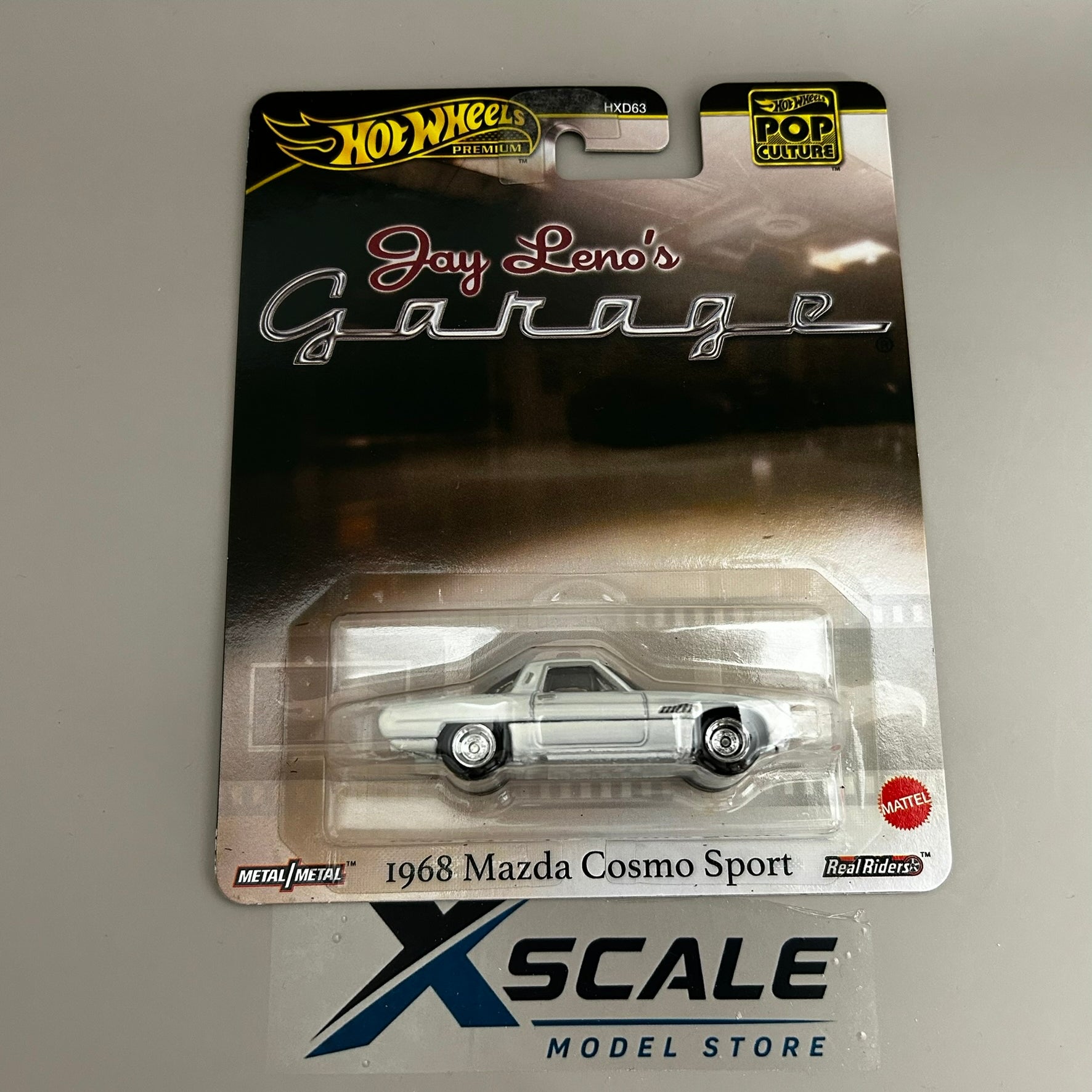 Premium Hot Wheels Pop Culture 1/64 1968 Mazda Cosmo Sport Jay Lenos Garage