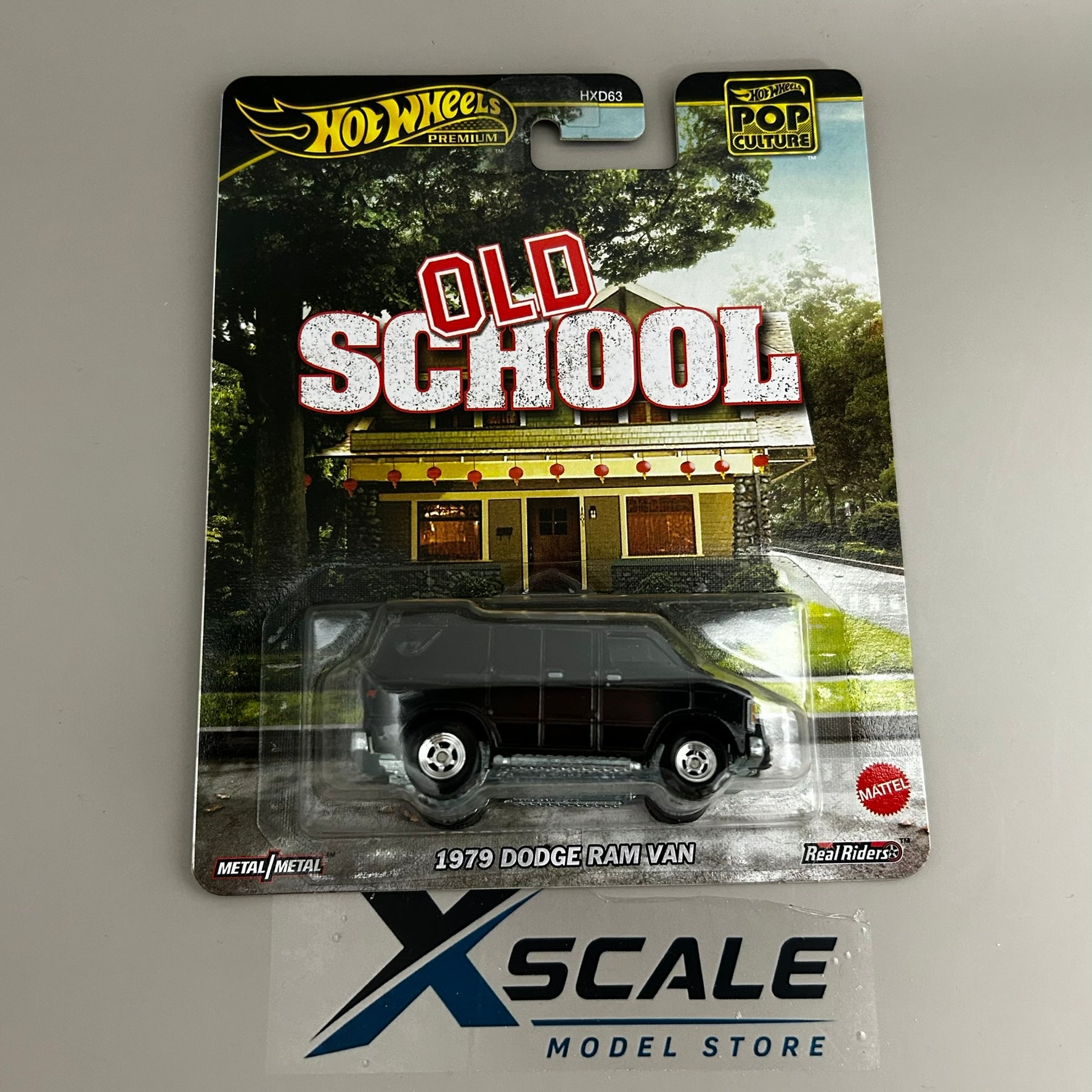 Premium Hot Wheels Pop Culture 1/64 Dodge Ram Van 1979