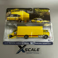 Premium Hot Wheels Team Transport 1/64 Toyota Corolla 1972 Sakura Sprinter
