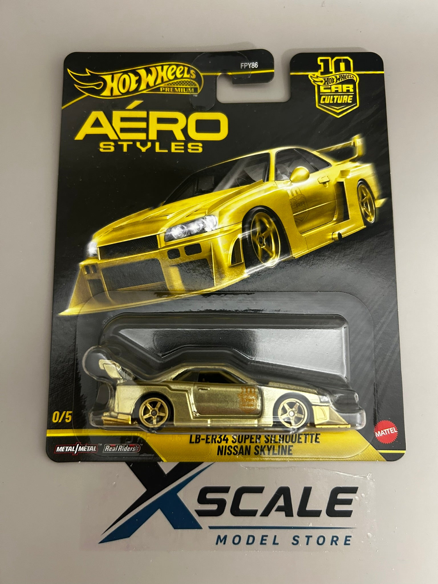 Premium Hot Wheels 1/64 Car Culture Aero Styles Lb-R34 Super Silhouette Nissan Skyline **CHASE**
