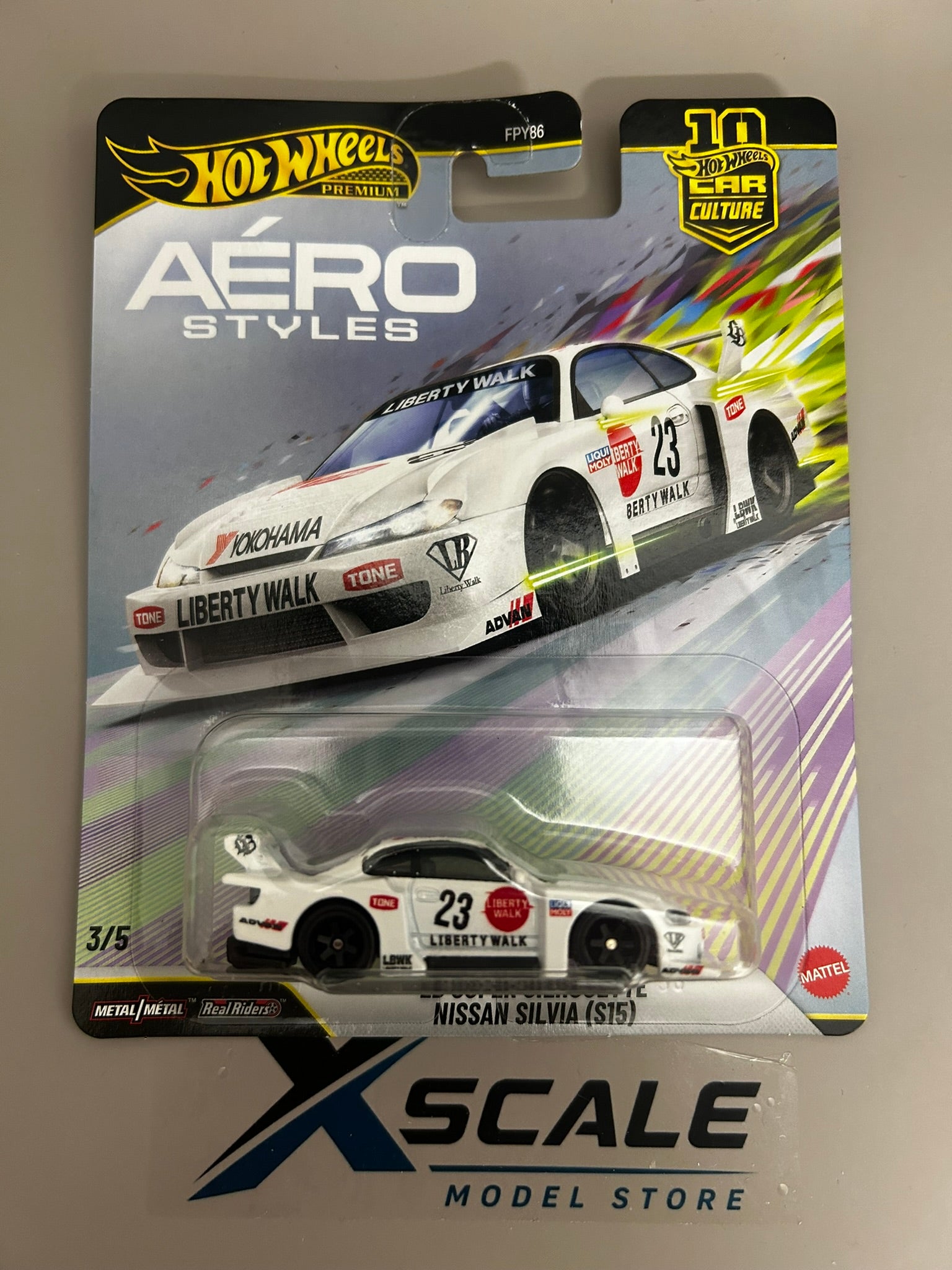 Premium Hot Wheels 1/64 Car Culture Aero Styles Nissan Silvia S15