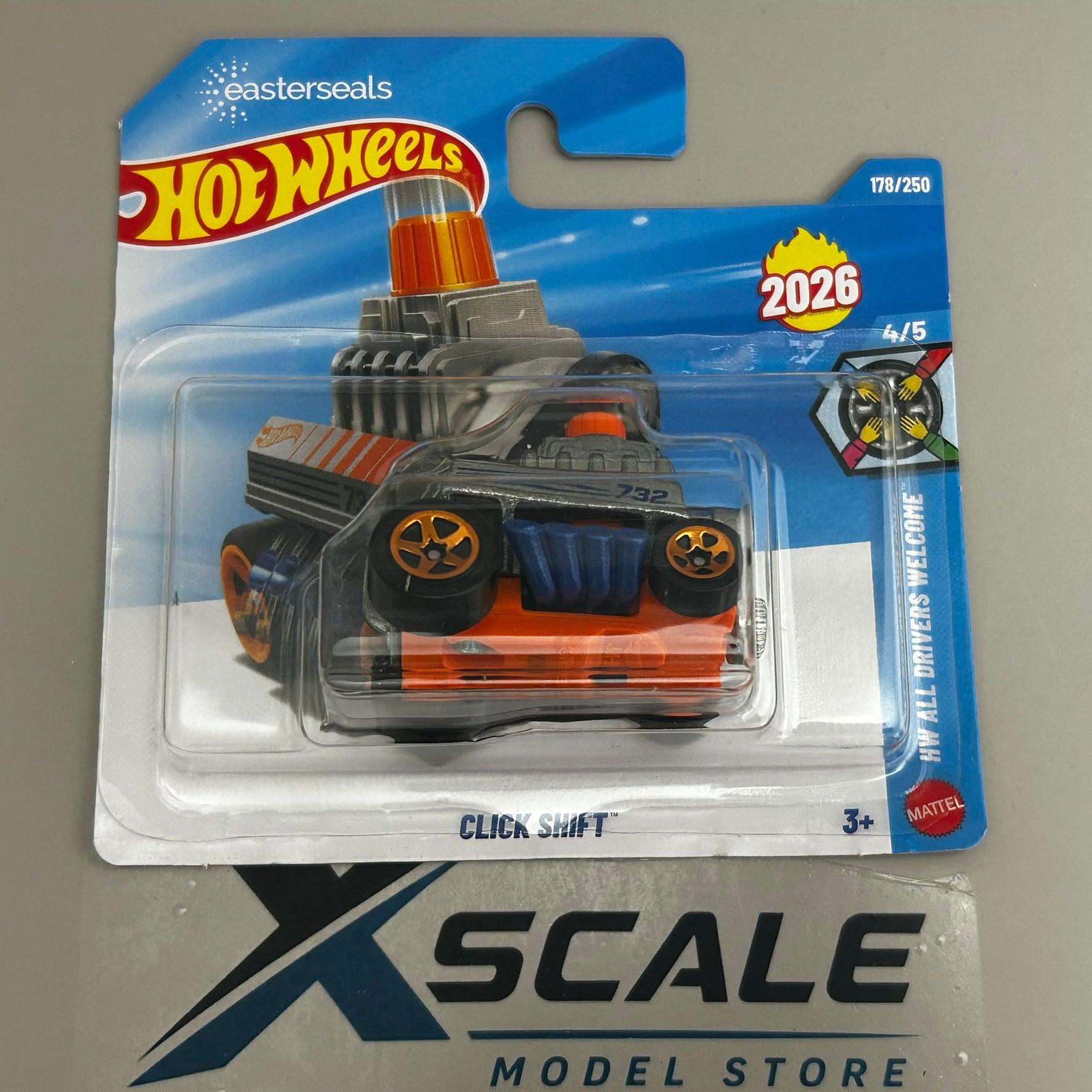 Hot Wheels 2026 K 1/64 All Driver Welcome Click Shift