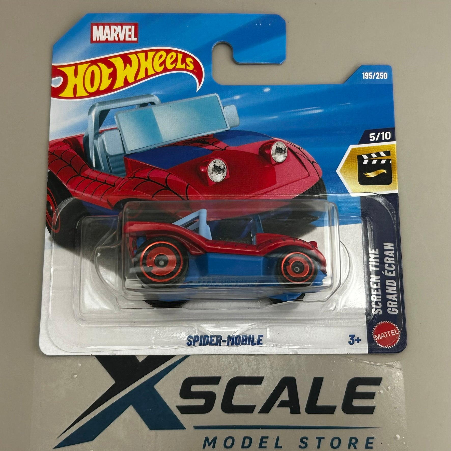 Hot Wheels 2026 K 1/64 Screen Time Spider Mobile