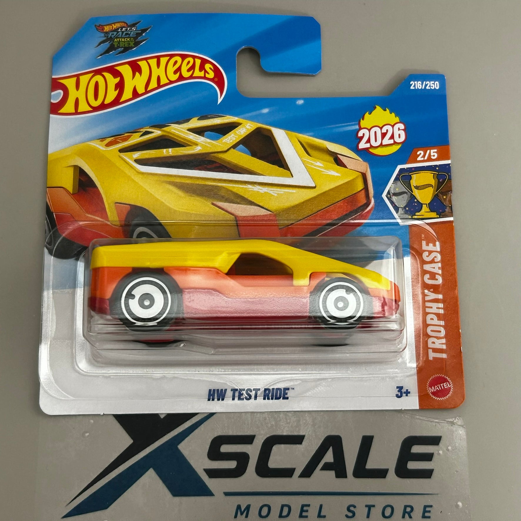 Hot Wheels 2026 L 1/64 Trophy Case Test Ride