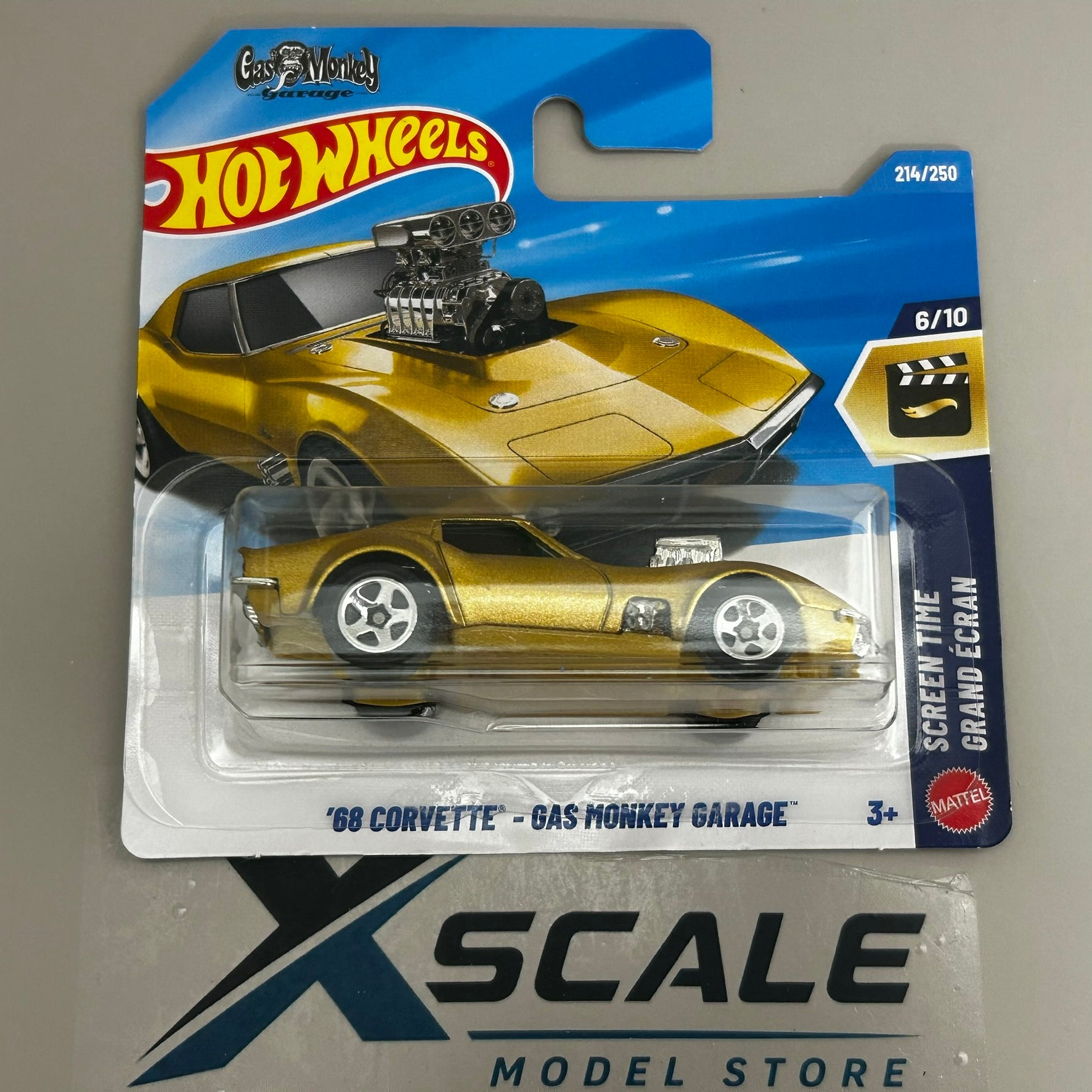 Hot Wheels 2026 L 1/64 Corvette 68 Gas Monkey Garage