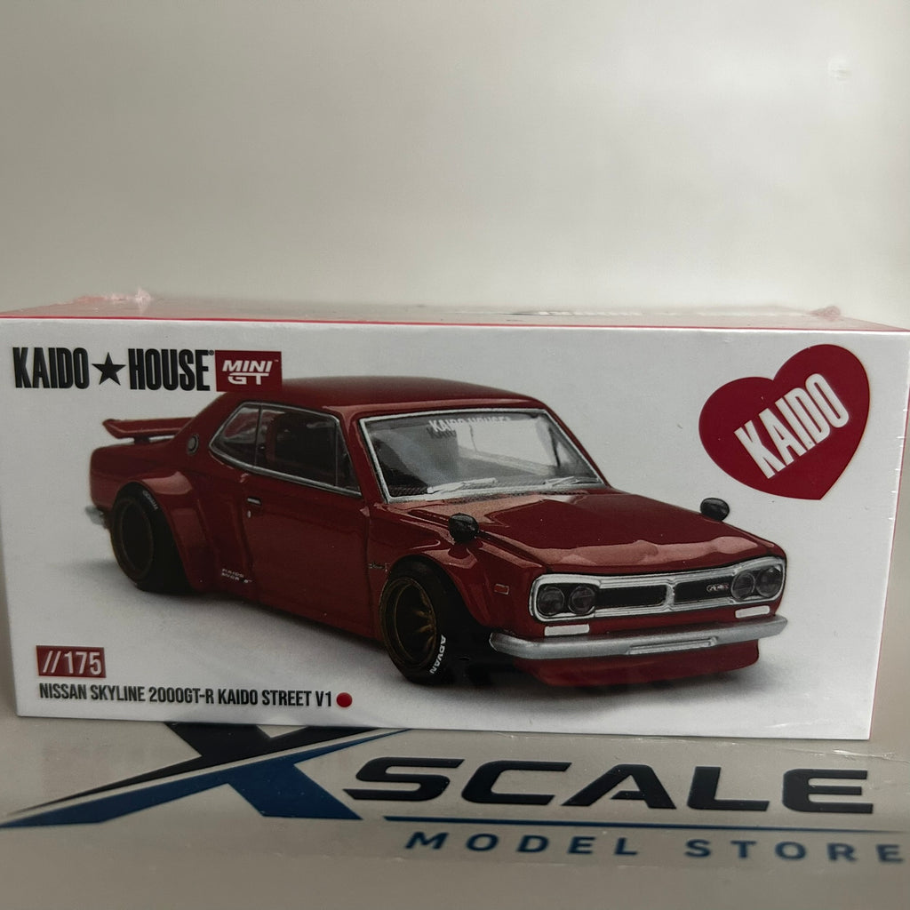 Mini GT Kaido House 1/64 Nissan Skyline 2000 GTR V1