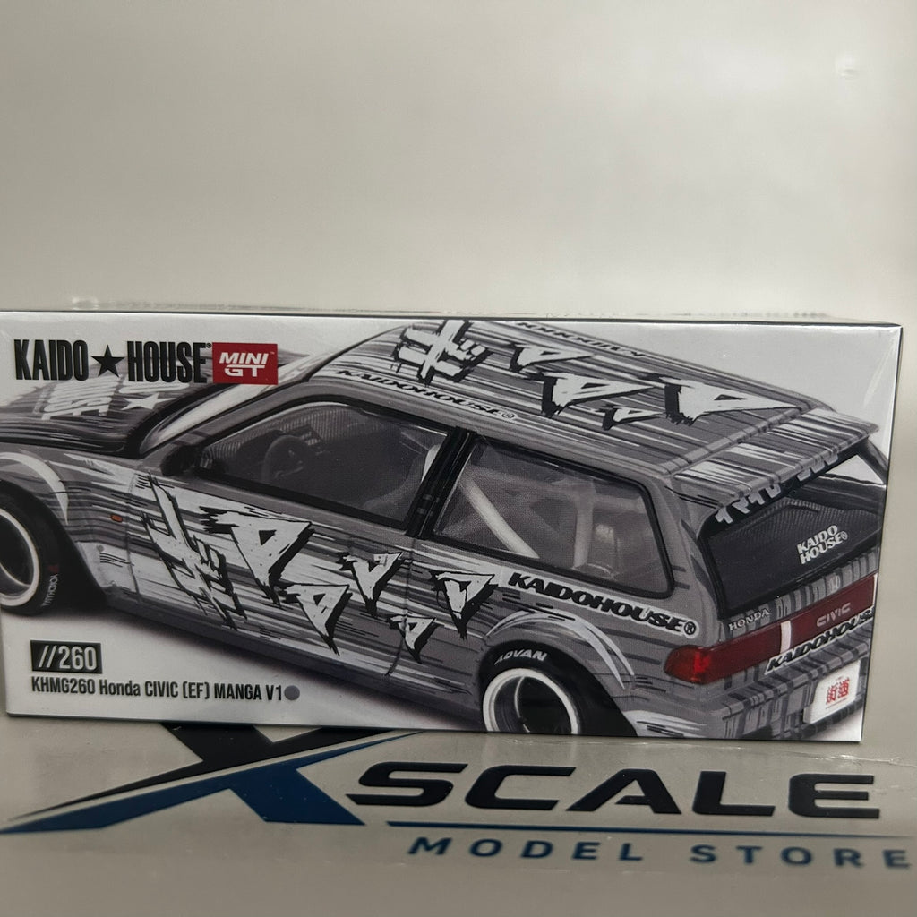 Mini GT Kaido House 1/64 Honda Civic EF Manga V1