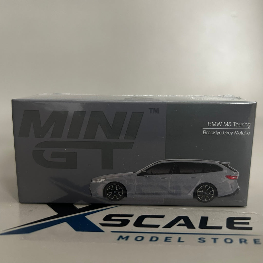 Mini GT 1/64 #1096 BMW M5 Touring Grey