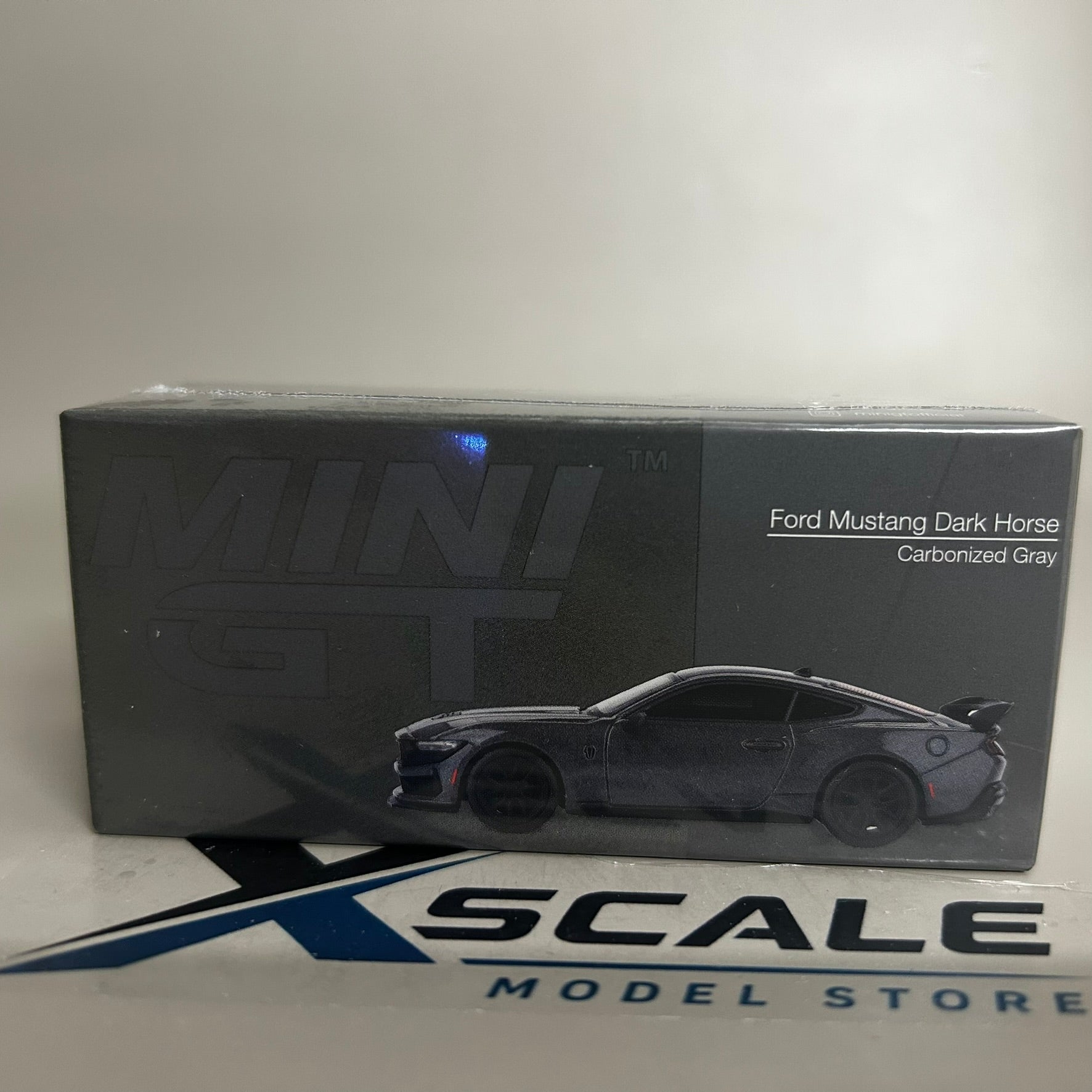 Mini GT 1/64 #957 Ford Mustang Dark Horse Gray