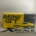 Mini GT 1/64 #1139 Ford Mustang Mach1 Yellow