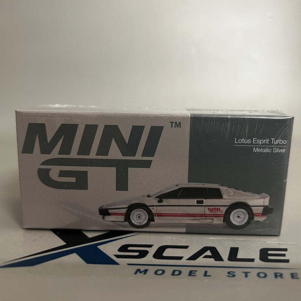 Mini GT 1/64 #1109 Lotus Esprit Turbo Silver