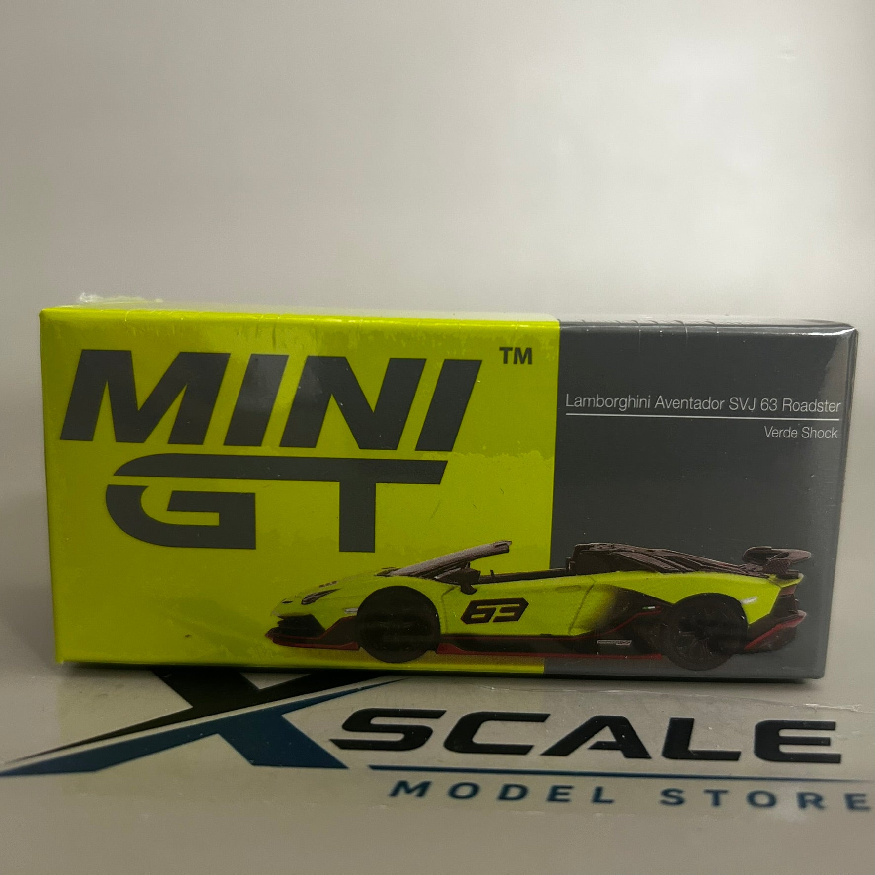 Mini GT 1/64 #887 Lamborghini Aventador SVJ 63 Roadster