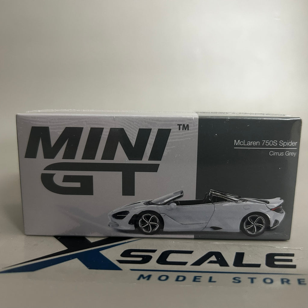 Mini GT 1/64 #973 McLaren 750S Spider Grey
