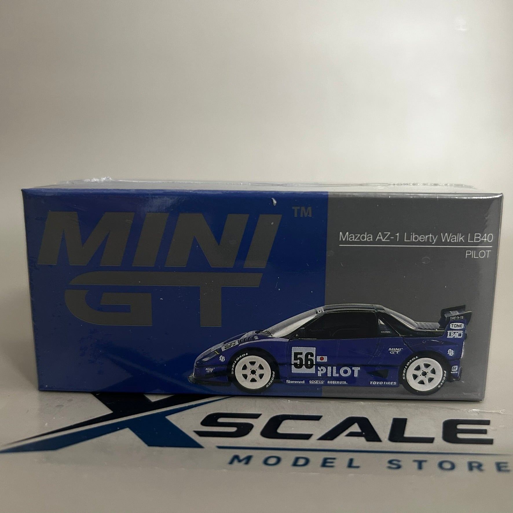 Mini GT 1/64 #1047 Mazda AZ1 Liberty Walk LB40 Pilot