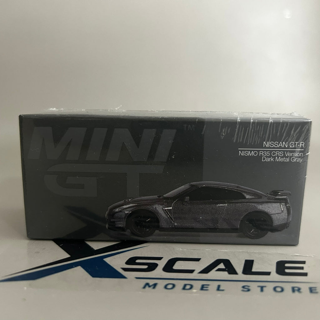 Mini GT 1/64 #1089 Nissan GTR R35 Nismo CRS Version Gray