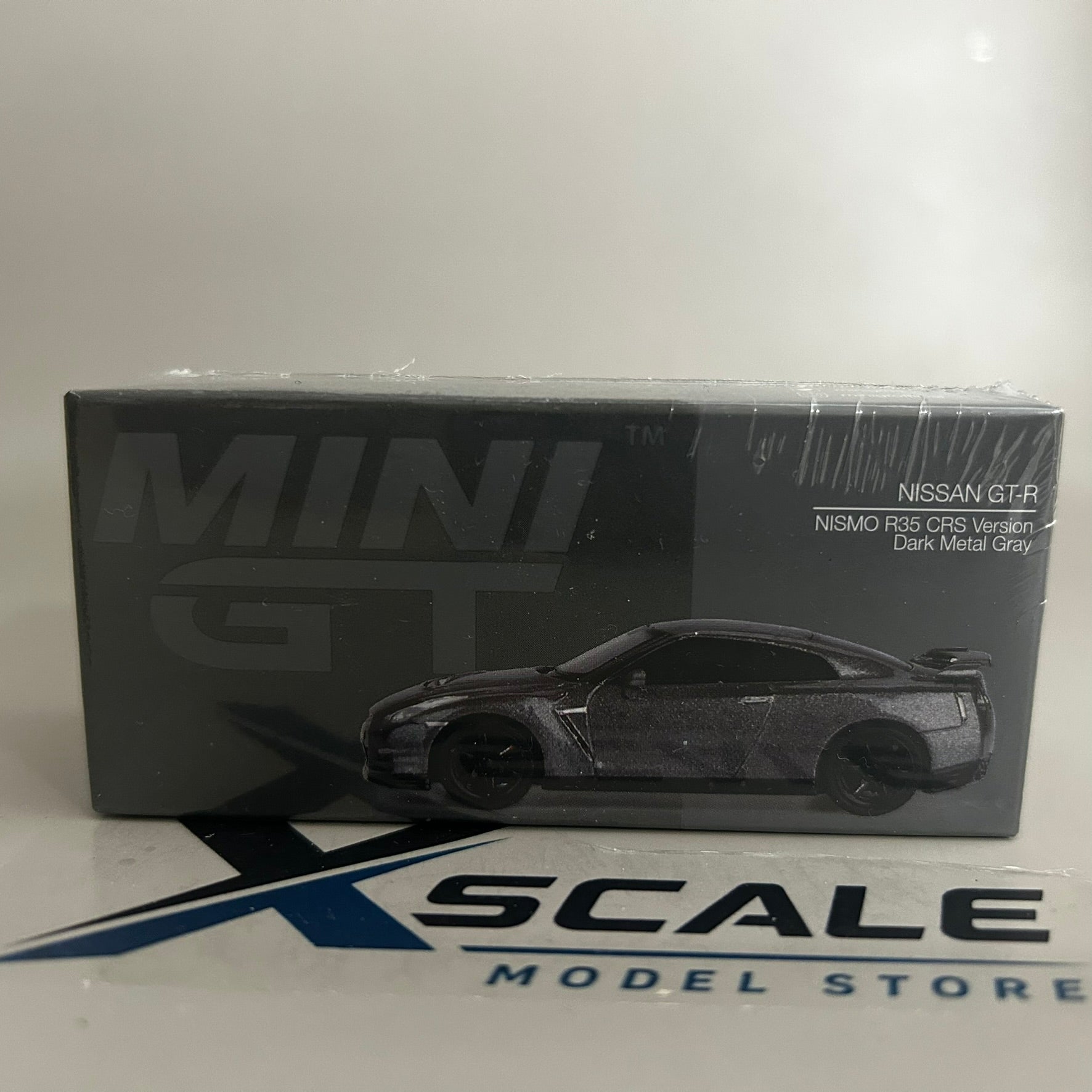 Mini GT 1/64 #1089 Nissan GTR R35 Nismo CRS Version Gray