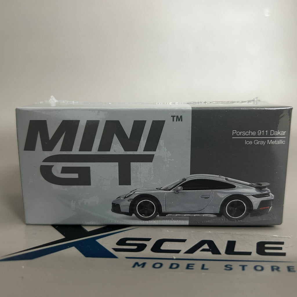 Mini GT 1/64 #891 Porsche 911 Dakar Ice Gray